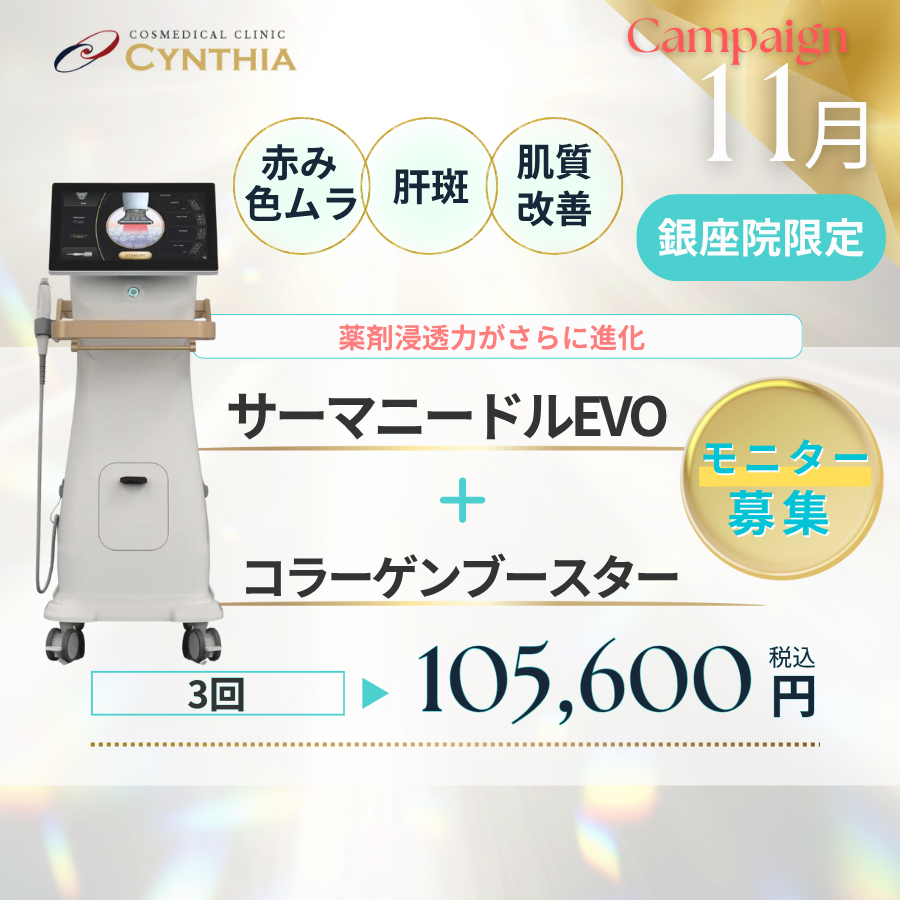 サーマニードルEVO＋コラーゲンブースター