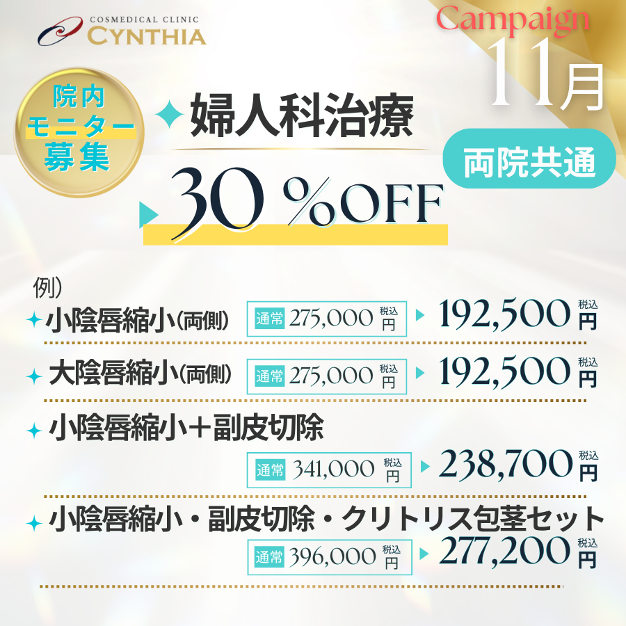 婦人科治療※院内でのみのモニター